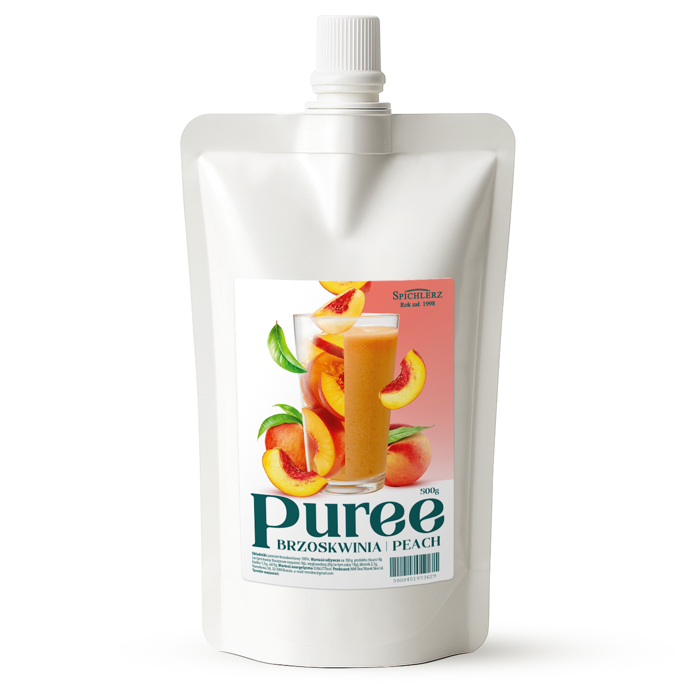 Puree Brzoskwinia| Peach 500g